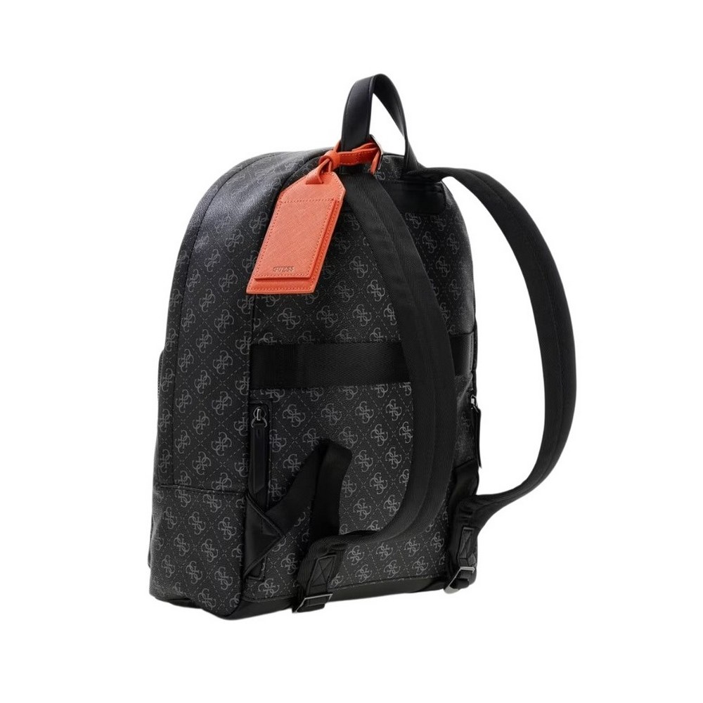 GUESS MILANO BACKPACK HMMILOP5219 ΤΣΑΝΤΑ ΑΝΔΡΙΚΗ BLACK/GREY