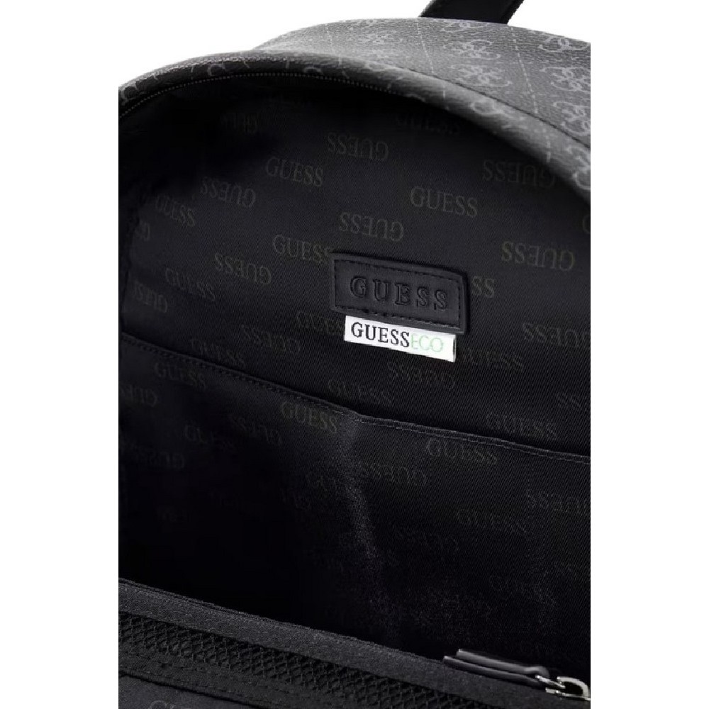 GUESS MILANO BACKPACK HMMILOP5219 ΤΣΑΝΤΑ ΑΝΔΡΙΚΗ BLACK/GREY