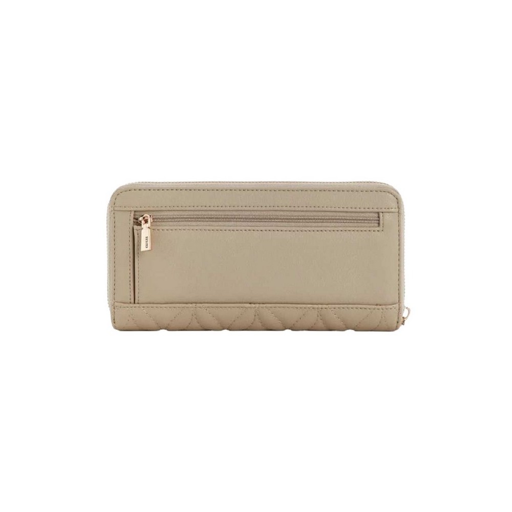 GUESS MAXINE SLG LARGE ZIP AROUND ΠΟΡΤΟΦΟΛΙ ΓΥΝΑΙΚΕΙΟ TAUPE
