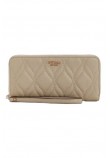 GUESS MAXINE SLG LARGE ZIP AROUND ΠΟΡΤΟΦΟΛΙ ΓΥΝΑΙΚΕΙΟ TAUPE
