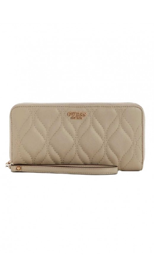 GUESS MAXINE SLG LARGE ZIP AROUND ΠΟΡΤΟΦΟΛΙ ΓΥΝΑΙΚΕΙΟ TAUPE