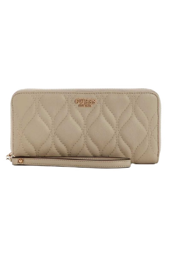 GUESS MAXINE SLG LARGE ZIP AROUND ΠΟΡΤΟΦΟΛΙ ΓΥΝΑΙΚΕΙΟ TAUPE