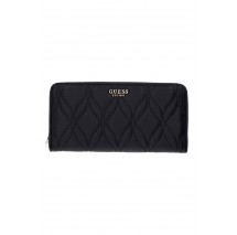GUESS MAXINE SLG LARGE ZIP AROUND ΠΟΡΤΟΦΟΛΙ ΓΥΝΑΙΚΕΙΟ BLACK