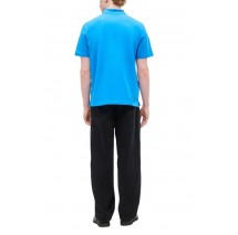 CALVIN KLEIN JEANS EASY MONOLOGO CASUAL PIQUE T-SHIRT ΜΠΛΟΥΖΑ ΑΝΔΡΙΚΗ BLUE