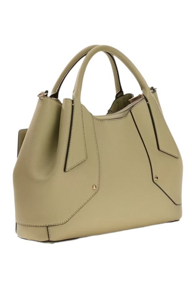 GUESS DARCY GIRLFRIEND SATCHEL ΤΣΑΝΤΑ ΓΥΝΑΙΚΕΙΑ SAGE