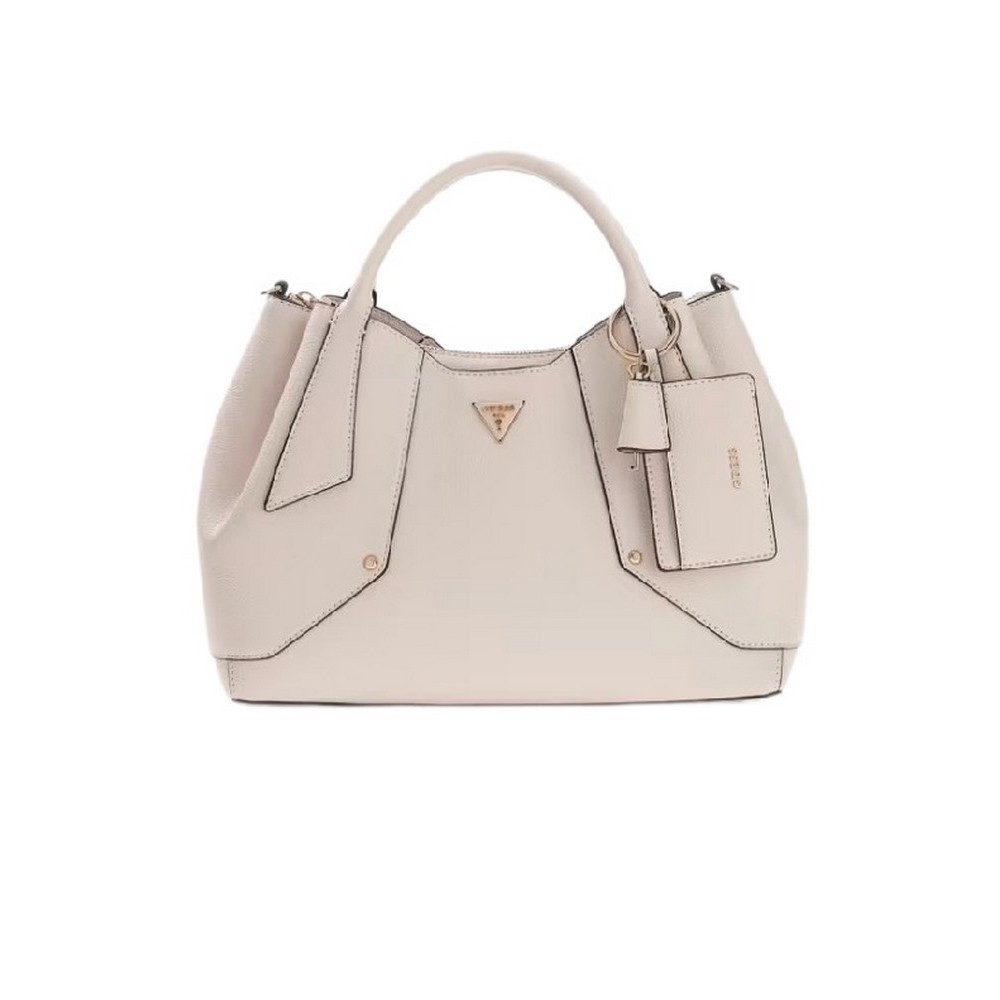 GUESS DARCY GIRLFRIEND SATCHEL ΤΣΑΝΤΑ ΓΥΝΑΙΚΕΙΑ STONE