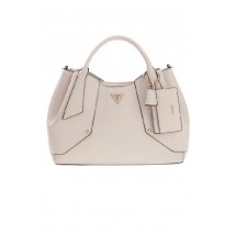 GUESS DARCY GIRLFRIEND SATCHEL ΤΣΑΝΤΑ ΓΥΝΑΙΚΕΙΑ STONE