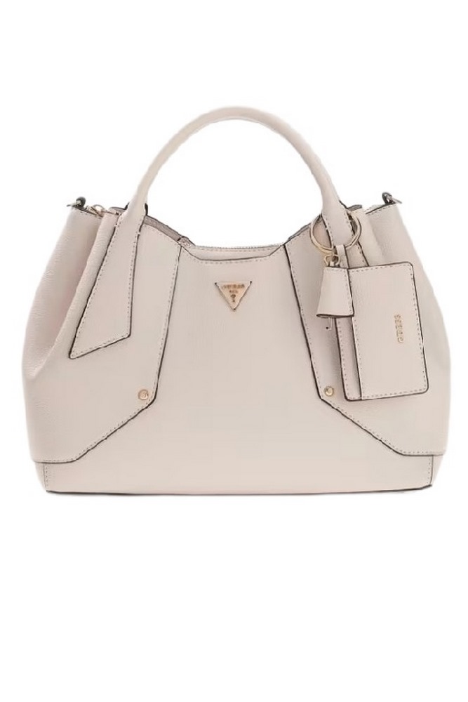 GUESS DARCY GIRLFRIEND SATCHEL ΤΣΑΝΤΑ ΓΥΝΑΙΚΕΙΑ STONE