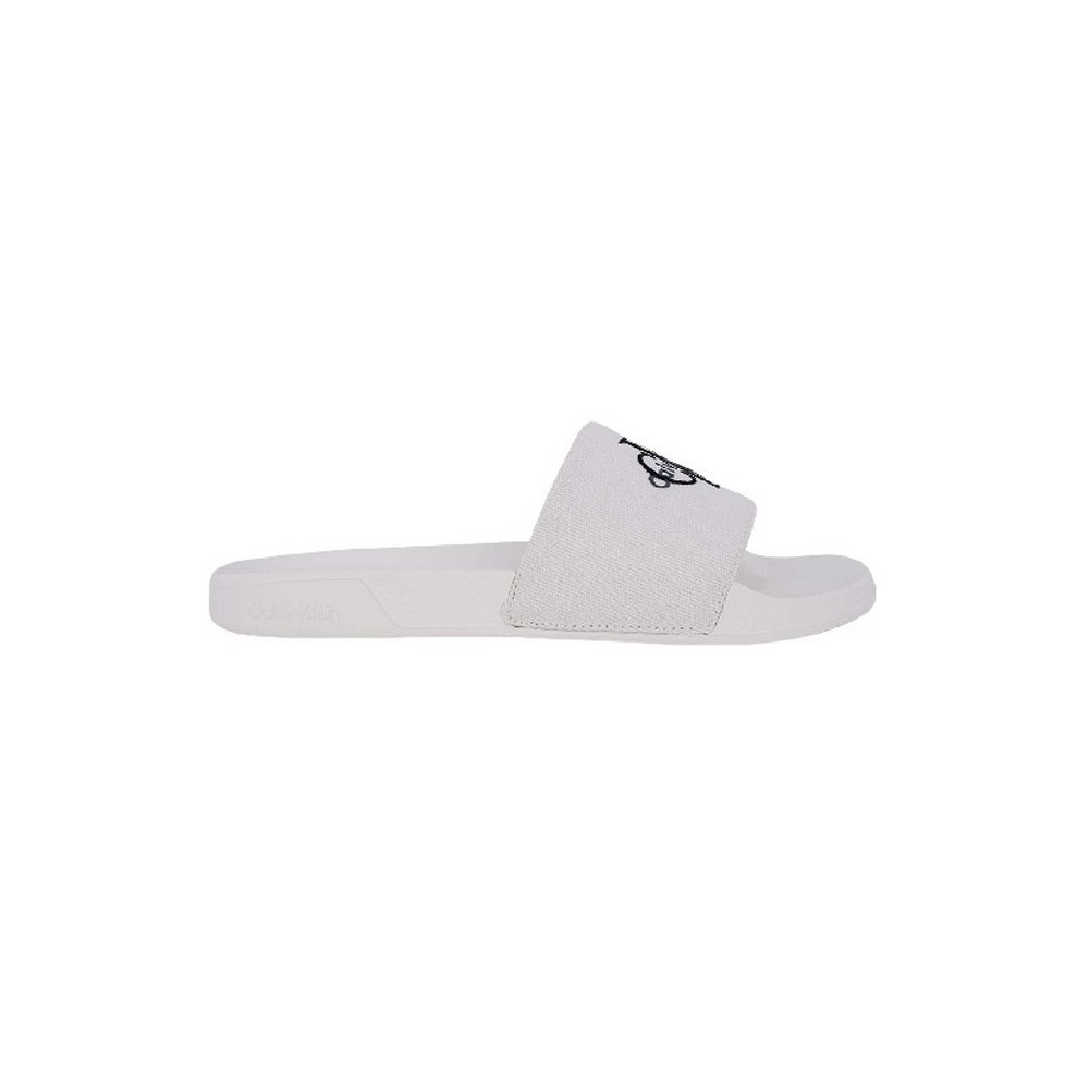 CALVIN KLEIN ESS SLIDE CV ΠΑΝΤΟΦΛΑ ΓΥΝΑΙΚΕΙΑ WHITE