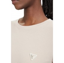 GUESS COLETTE T-SHIRT ΜΠΛΟΥΖΑ ΓΥΝΑΙΚΕΙΑ BEIGE