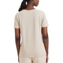 GUESS COLETTE T-SHIRT ΜΠΛΟΥΖΑ ΓΥΝΑΙΚΕΙΑ BEIGE