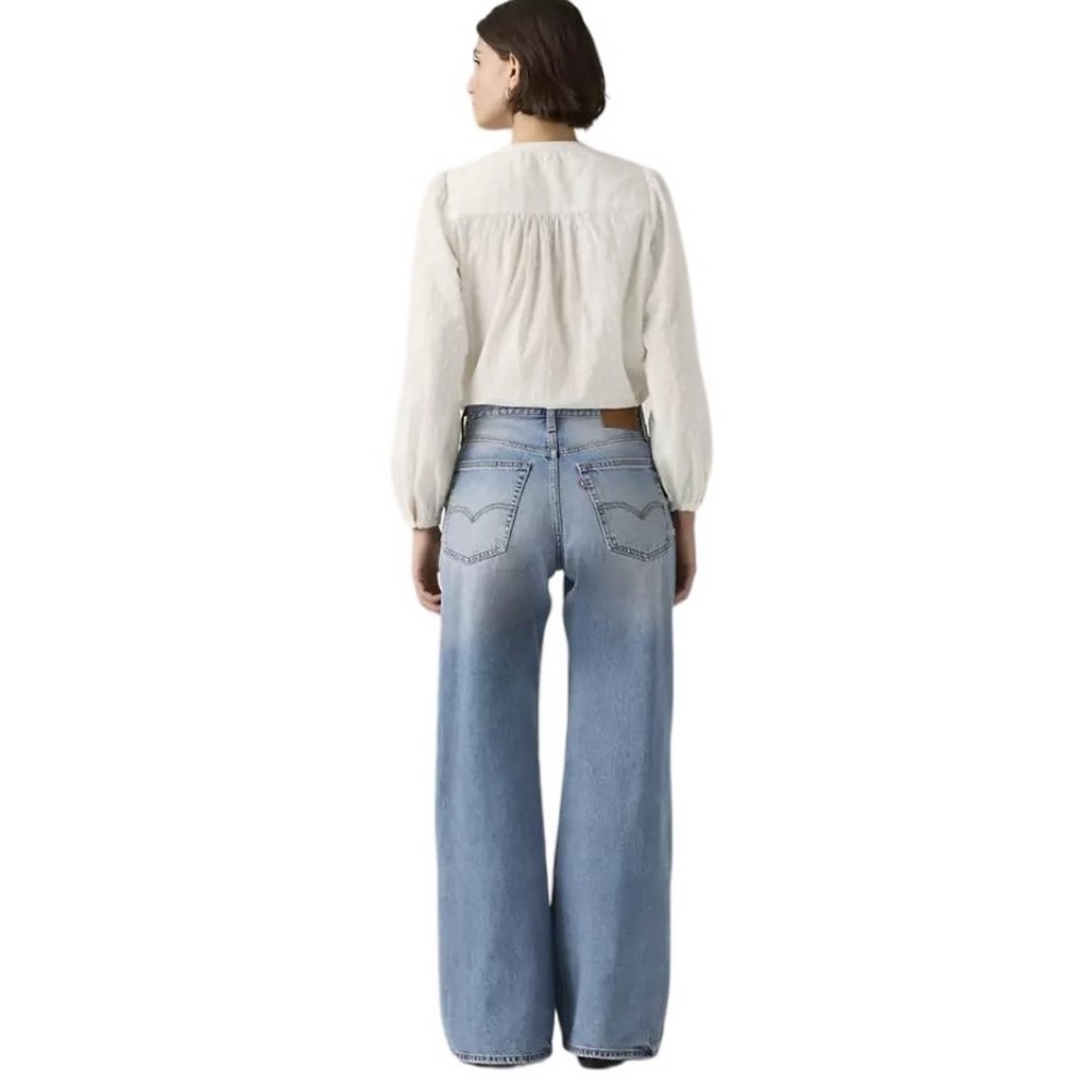 LEVIS® BAGGY DAD LASSO WORN IN ΤΖΙΝ ΠΑΝΤΕΛΟΝΙ ΓΥΝΑΙΚΕΙΟ MED INDIGO