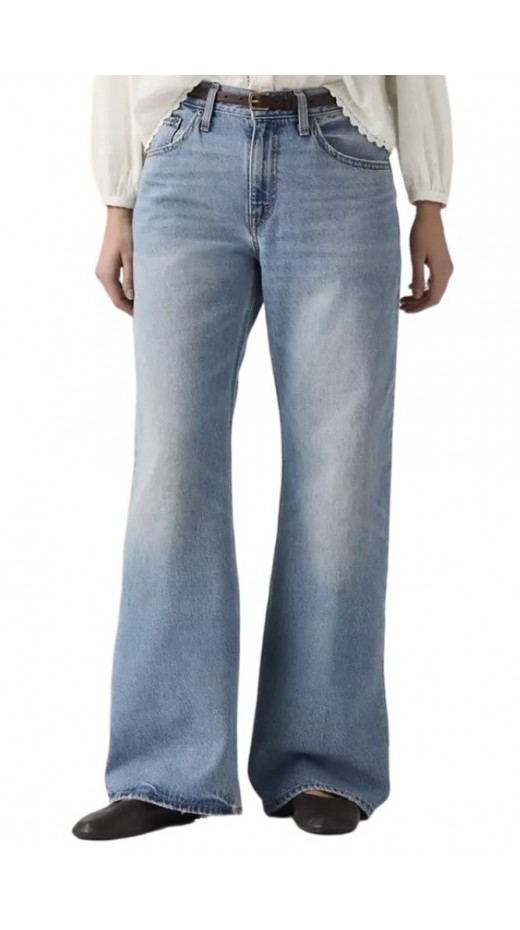 LEVIS® BAGGY DAD LASSO WORN IN ΤΖΙΝ ΠΑΝΤΕΛΟΝΙ ΓΥΝΑΙΚΕΙΟ MED INDIGO