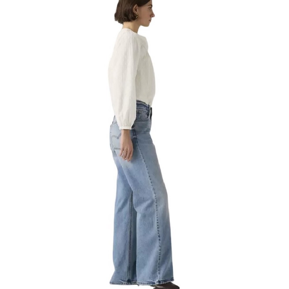 LEVIS® BAGGY DAD LASSO WORN IN ΤΖΙΝ ΠΑΝΤΕΛΟΝΙ ΓΥΝΑΙΚΕΙΟ MED INDIGO