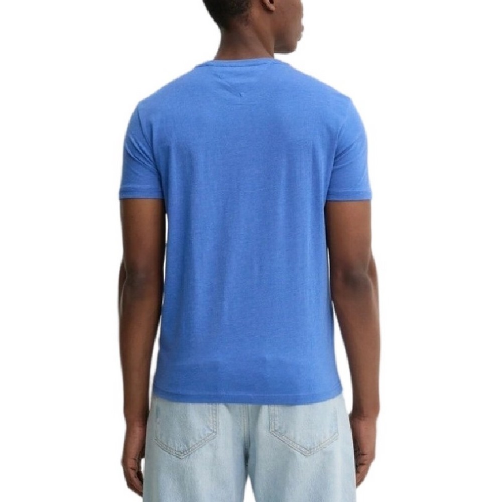 TOMMY JEANS REG SFLAG T-SHIRT ΜΠΛΟΥΖΑ ΑΝΔΡΙΚΗ BLUE