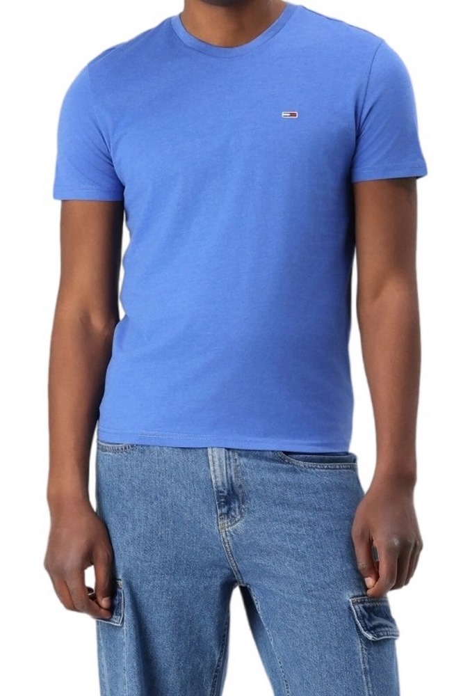 TOMMY JEANS REG SFLAG T-SHIRT ΜΠΛΟΥΖΑ ΑΝΔΡΙΚΗ BLUE