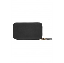TOMMY HILFIGER LEATHER MED ZA WALLET ΠΟΡΤΟΦΟΛΙ ΓΥΝΑΙΚΕΙΟ BLACK