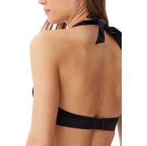 TOMMY HILFIGER HALTER RP ΜΑΓΙΟ ΓΥΝΑΙΚΕΙΟ BLACK
