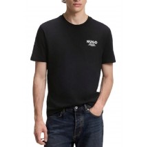 HUGO BOSS NESPTEE JERSEY T-SHIRT ΜΠΛΟΥΖΑ ΑΝΔΡΙΚΗ BLACK