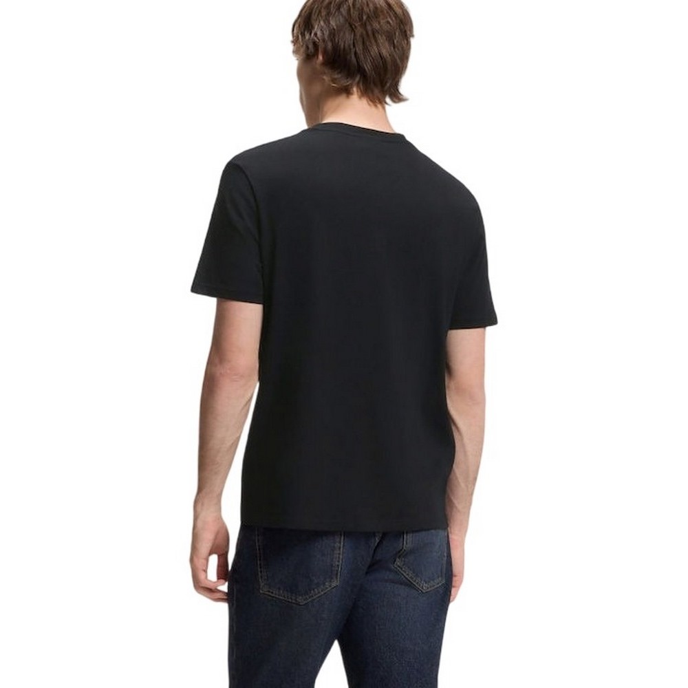 HUGO BOSS NESPTEE JERSEY T-SHIRT ΜΠΛΟΥΖΑ ΑΝΔΡΙΚΗ BLACK