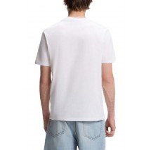 HUGO BOSS NESPTEE JERSEY T-SHIRT ΜΠΛΟΥΖΑ ΑΝΔΡΙΚΗ WHITE
