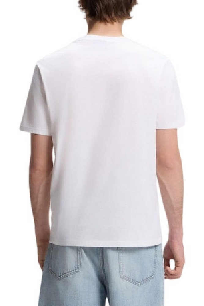 HUGO BOSS NESPTEE JERSEY T-SHIRT ΜΠΛΟΥΖΑ ΑΝΔΡΙΚΗ WHITE