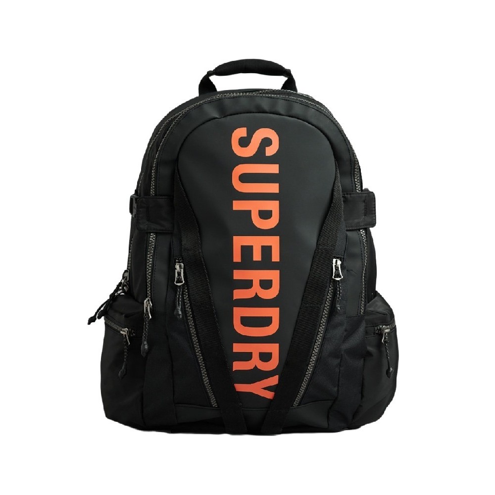 SUPERDRY CODE MTN TARP ΤΣΑΝΤΑ ΑΝΔΡΙΚΗ BLACK/RED