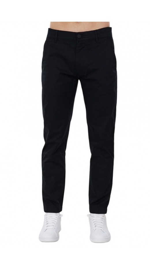 CALVIN KLEIN JEANS TAPERED CHINO ΠΑΝΤΕΛΟΝΙ ΑΝΔΡΙΚΟ BLACK