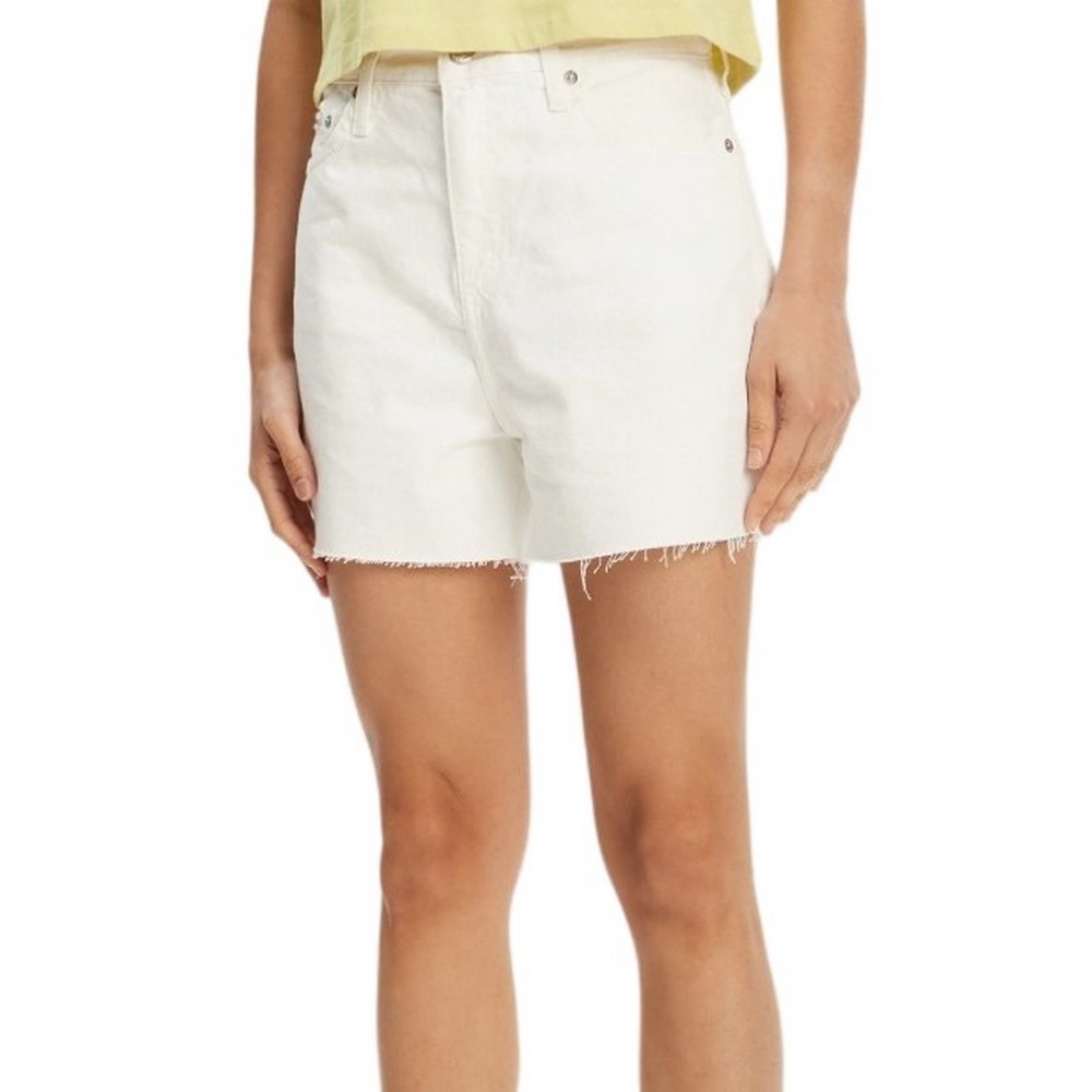 CALVIN KLEIN JEANS 90s DENIM SHORT ΣΟΡΤΣ ΓΥΝΑΙΚΕΙΟ WHITE