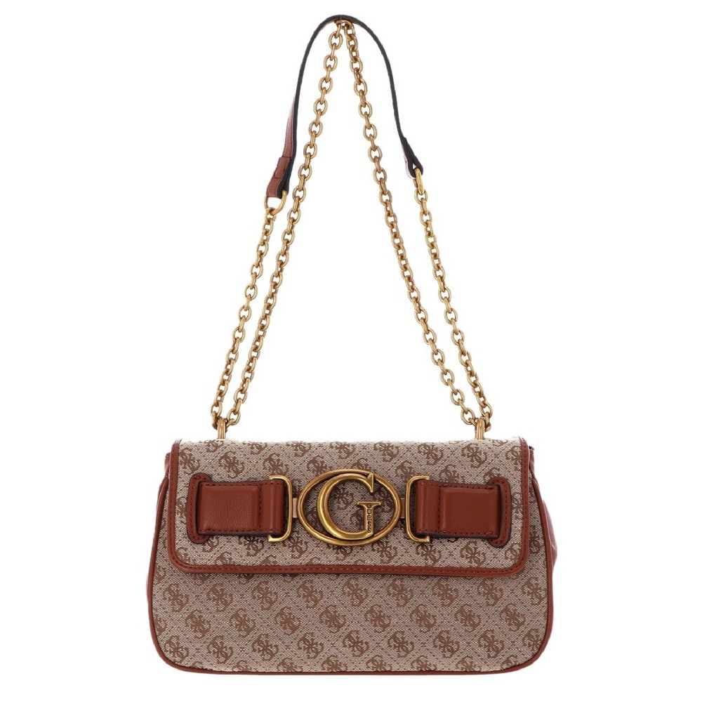 ΤΣΑΝΤΑ AVIANA CONVERTIBLE XBODY FLAP ΓΥΝΑΙΚΕΙΑ GUESS BEIGE