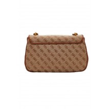 ΤΣΑΝΤΑ AVIANA CONVERTIBLE XBODY FLAP ΓΥΝΑΙΚΕΙΑ GUESS BEIGE