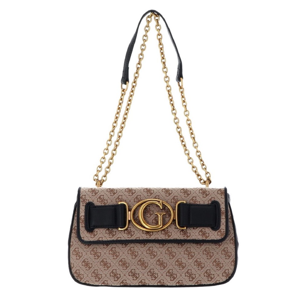 ΤΣΑΝΤΑ AVIANA CONVERTIBLE XBODY FLAP ΓΥΝΑΙΚΕΙΑ GUESS BLACK