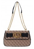 ΤΣΑΝΤΑ AVIANA CONVERTIBLE XBODY FLAP ΓΥΝΑΙΚΕΙΑ GUESS BLACK