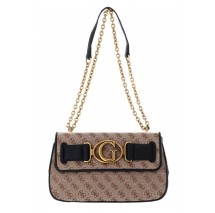 ΤΣΑΝΤΑ AVIANA CONVERTIBLE XBODY FLAP ΓΥΝΑΙΚΕΙΑ GUESS BLACK