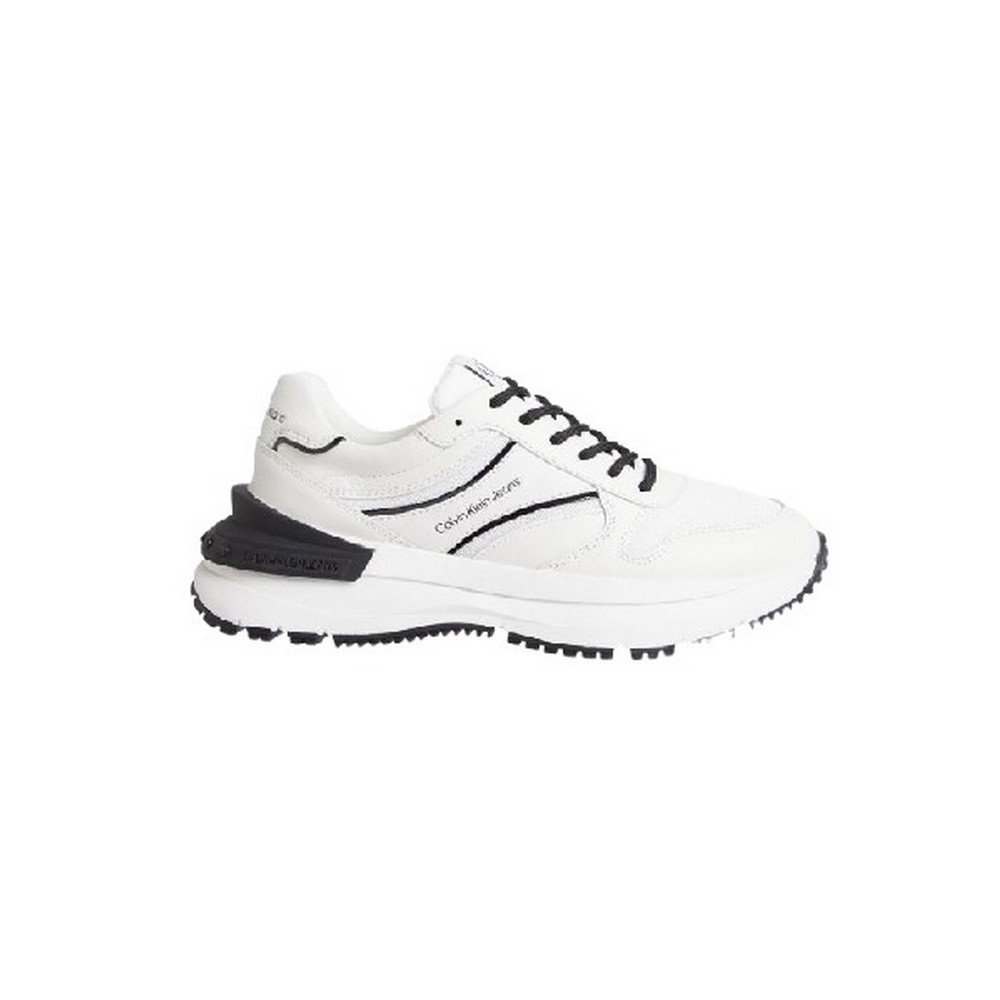 CALVIN KLEIN JEANS CHUNKY SNEAKER BRANDED LACES W ΠΑΠΟΥΤΣΙ ΓΥΝΑΙΚΕΙΟ WHITE