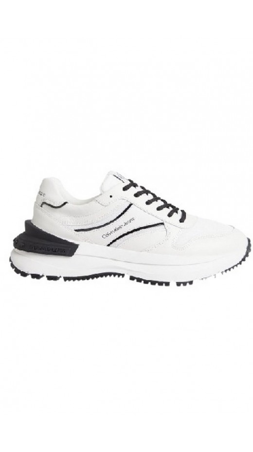 CALVIN KLEIN JEANS CHUNKY SNEAKER BRANDED LACES W ΠΑΠΟΥΤΣΙ ΓΥΝΑΙΚΕΙΟ WHITE