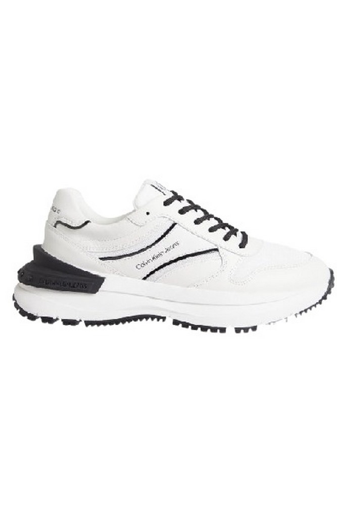 CALVIN KLEIN JEANS CHUNKY SNEAKER BRANDED LACES W ΠΑΠΟΥΤΣΙ ΓΥΝΑΙΚΕΙΟ WHITE