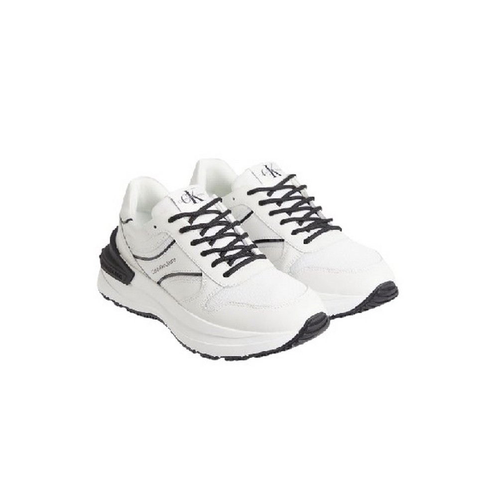 CALVIN KLEIN JEANS CHUNKY SNEAKER BRANDED LACES W ΠΑΠΟΥΤΣΙ ΓΥΝΑΙΚΕΙΟ WHITE