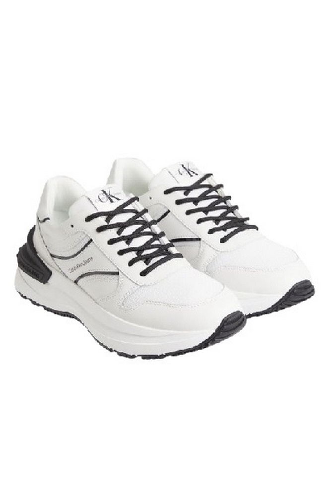 CALVIN KLEIN JEANS CHUNKY SNEAKER BRANDED LACES W ΠΑΠΟΥΤΣΙ ΓΥΝΑΙΚΕΙΟ WHITE