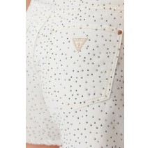 GUESS RELAXED MIDI SHORT ΣΟΡΤΣ ΓΥΝΑΙΚΕΙΟ OFF WHITE