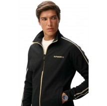SUPERDRY D2 OVIN TECH CULT LOOSE TRACK TOP ΖΑΚΕΤΑ ΦΟΥΤΕΡ ΑΝΔΡΙΚΗ BLACK
