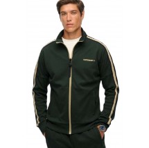 SUPERDRY D2 OVIN TECH CULT LOOSE TRACK TOP ΖΑΚΕΤΑ ΦΟΥΤΕΡ ΑΝΔΡΙΚΗ GREEN