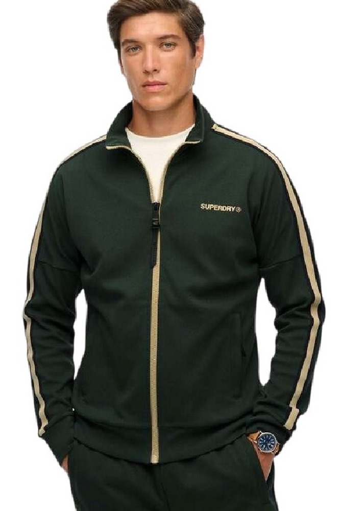 SUPERDRY D2 OVIN TECH CULT LOOSE TRACK TOP ΖΑΚΕΤΑ ΦΟΥΤΕΡ ΑΝΔΡΙΚΗ GREEN