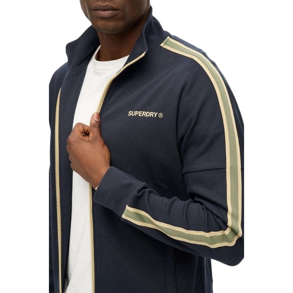 SUPERDRY D2 OVIN TECH CULT LOOSE TRACK TOP ΖΑΚΕΤΑ ΦΟΥΤΕΡ ΑΝΔΡΙΚΗ NAVY