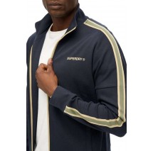 SUPERDRY D2 OVIN TECH CULT LOOSE TRACK TOP ΖΑΚΕΤΑ ΦΟΥΤΕΡ ΑΝΔΡΙΚΗ NAVY