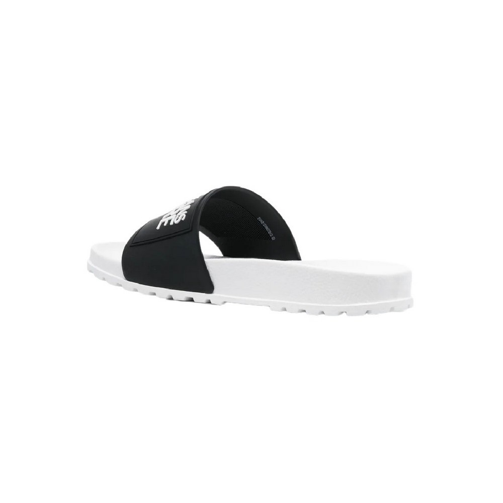 VERSACE JEANS COUTURE FONDO SLIDE DIS. SQ2 GUMMY MOULD ΠΑΝΤΟΦΛΑ ΑΝΔΡΙΚΗ BLACK/WHITE