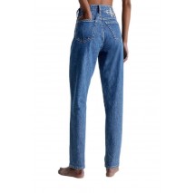 CALVIN KLEIN JEANS MOM JEANS ΠΑΝΤΕΛΟΝΙ ΓΥΝΑΙΚΕΙΟ BLUΕ DENIM