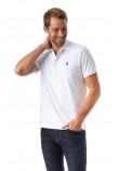 U.S POLO ASSN  41029 POLO T-SHIRT ΜΠΛΟΥΖΑ ΑΝΔΡΙΚΗ WHITE