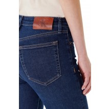 CALVIN KLEIN JEANS MID RISE SKINNY BLUE ORBIT ΠΑΝΤΕΛΟΝΙ ΓΥΝΑΙΚΕΙΟ BLUΕ DENIM