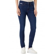 CALVIN KLEIN JEANS MID RISE SKINNY BLUE ORBIT ΠΑΝΤΕΛΟΝΙ ΓΥΝΑΙΚΕΙΟ BLUΕ DENIM